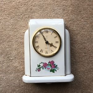 PS Limited Edition Porcelain Quartz Mantle Clock